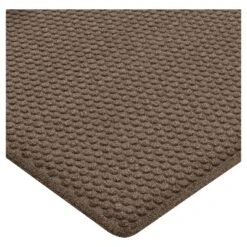 2'x3' Solid Dotted Doormat Black - HomeTrax -Home Decor GUEST 0065d7eb 68ff 4bce 8a24 7385ac08d23a