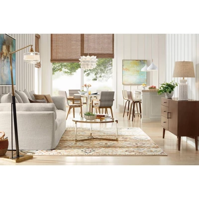 360 Lighting Helene Country Cottage Table Lamp 26" High Cream White Glaze Linen Tan Drum Shade For Bedroom Living Room Bedside Nightstand Office House 6 360 Lighting Helene Country Cottage Table Lamp 26" High Cream White Glaze Linen Tan Drum Shade For Bedroom Living Room Bedside Nightstand Office House - Image 6