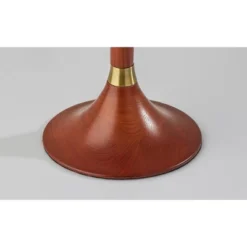 Rebecca Table Lamp Walnut Rubberwood With Antique Brass Accent - Adesso -Home Decor GUEST 01f230b4 d54e 421d b0b0 57fe154ab26b