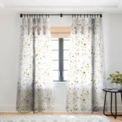 Nature Magick Metallic Gold Terrazzo Sparkle Single Panel Sheer Window Curtain - Deny Designs 11 Nature Magick Metallic Gold Terrazzo Sparkle Single Panel Sheer Window Curtain - Deny Designs -Home Decor GUEST 0453ac65 f722 4626 9a35 3c9ead6f4673