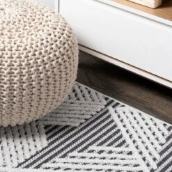 Jazz High-Low Pile Art Deco Geometric Indoor/Outdoor Area Rug - JONATHAN Y 10 Jazz High-Low Pile Art Deco Geometric Indoor/Outdoor Area Rug - JONATHAN Y -Home Decor GUEST 06162dca b207 4b88 ab1f 23bedf62f18d