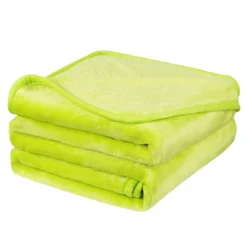 PiccoCasa Flannel Fleece Soft Luxury Bed Blankets 1 Pc