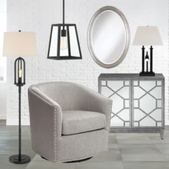 360 Lighting Marcel Rustic Farmhouse Floor Lamp 64" Tall Black Metal With LED Nightlight Natural Linen Drum Shade For Living Room Bedroom Office House 15 360 Lighting Marcel Rustic Farmhouse Floor Lamp 64" Tall Black Metal With LED Nightlight Natural Linen Drum Shade For Living Room Bedroom Office House -Home Decor GUEST 07429048 d133 4e09 b5d6 0e597aeb5628