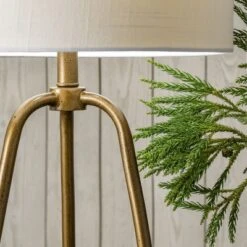 NuLOOM Captiva 26" Metal Table Lamp Lighting - Brass 25.5" H X 14" W X 14" D -Home Decor GUEST 0a583415 203f 4d00 abb0 8e1784be4576