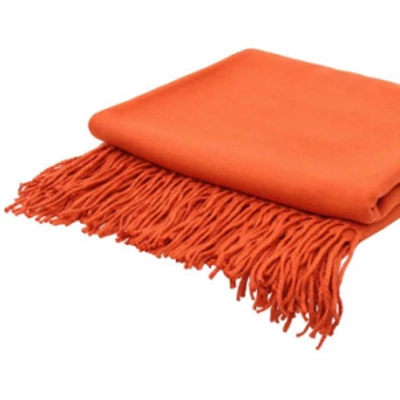 1 Pc Acrylic Solid Knitted Lightweight Sofa Bed Throw Blankets - PiccoCasa 2 1 Pc Acrylic Solid Knitted Lightweight Sofa Bed Throw Blankets - PiccoCasa - Image 2