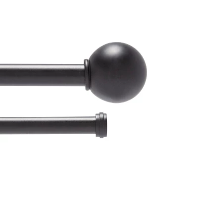 Kenney Edith 1" Premium Decorative Window Double Curtain Rod 3 Kenney Edith 1" Premium Decorative Window Double Curtain Rod - Image 3