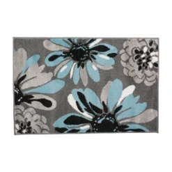 World Rug Gallery Contemporary Modern Flowers Area Rug -Home Decor GUEST 0f30e6f1 5e69 447b 9205 736832caa7c5