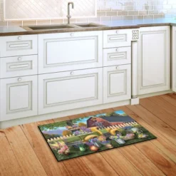 Flower Barn Spring Doormat Indoor Outdoor 30" X 18" Briarwood Lane -Home Decor GUEST 0fe76295 9359 4f38 89d5 f5cffeaf1b83