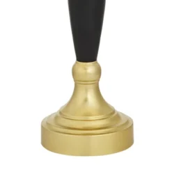 360 Lighting Kamila Traditional Table Lamps 27" Tall Set Of 2 Gold Black With Dual USB Charging Ports White Drum Shade For Bedroom Bedside Family Desk -Home Decor GUEST 10dbdf49 c7cd 4ad3 a27f baacfb339572