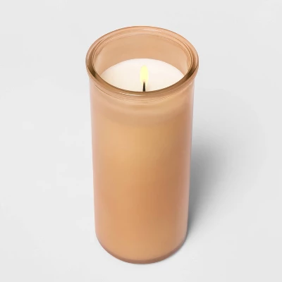 Glass Jar Jasmine And Ylang Candle Orange - Threshold™ 1 Glass Jar Jasmine And Ylang Candle Orange - Threshold™