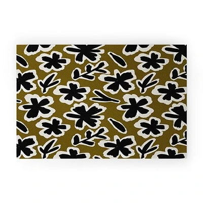 Alisa Galitsyna Florals On Olive Background Welcome Mat - Society6 5 Alisa Galitsyna Florals On Olive Background Welcome Mat - Society6 - Image 5