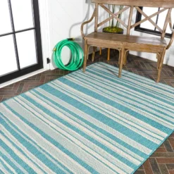 Castara Wavy Stripe Modern Indoor/Outdoor Area Rug - JONATHAN Y -Home Decor GUEST 1d34e44f f581 4546 a7c1 045d3bd227ab