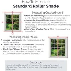 Linen Avenue Cordless 1% Solar Screen Standard Roller Shade, Black, Charcoal, And Gray -Home Decor GUEST 1d91e905 3397 4201 9a4f 944f55f64597