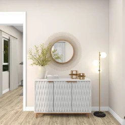 36" Metal Starburst Wall Mirror Gold - Olivia & May -Home Decor GUEST 1f88a0af 4996 4db0 a90f 284639b2dc6b