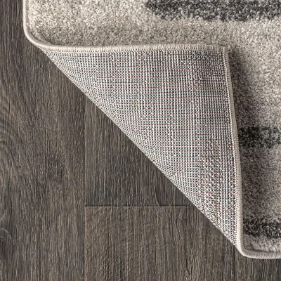 Aya Berber Stripe Geometric Area Rug - JONATHAN Y 2 Aya Berber Stripe Geometric Area Rug - JONATHAN Y - Image 2