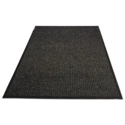 4'x6' Rectangle Solid Floor Mat Black - Guardian -Home Decor GUEST 254bbd4a 5377 4158 a10a 52bbe266afc9