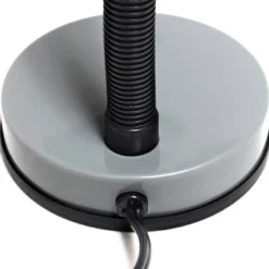 14.25" Traditional Fundamental Metal Desk Task Lamp And Bowl Shaped Shade With Flexi Gooseneck Slate Gray - Creekwood Home -Home Decor GUEST 274a6e30 dae4 4073 a55c 9ca85188e535