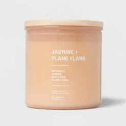 Glass Jar Jasmine And Ylang Candle Orange - Threshold™ 9 Glass Jar Jasmine And Ylang Candle Orange - Threshold™ -Home Decor GUEST 283695f1 8725 4897 8c7c c88d9c94ee0b