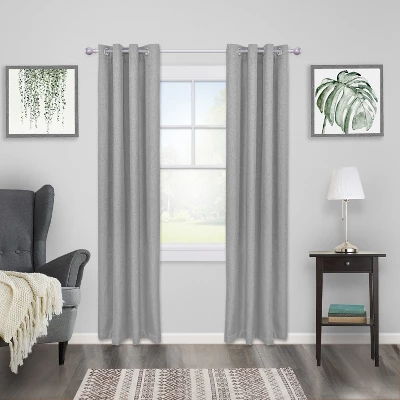 Kenney Noah 1" Premium Decorative Window Curtain Rod 2 Kenney Noah 1" Premium Decorative Window Curtain Rod - Image 2