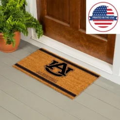 Evergreen Auburn University Logo Turf Mat, Brown- 28 X 16 Inches Indoor Outdoor Doormat -Home Decor GUEST 2c73803b 3905 4ba2 907d 110e28aea991