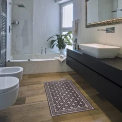 World Rug Gallery Border Anti-Fatigue Standing Mat -Home Decor GUEST 2cad773d a492 49df 9ca2 bf1ef3a27885