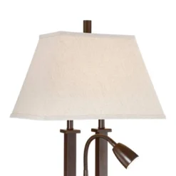Possini Euro Design Possini Euro Deacon Bronze Gooseneck Lamps With USB And Outlet Set Of 2 -Home Decor GUEST 2dd89750 f3af 4439 b27c 0583a2f34d8f