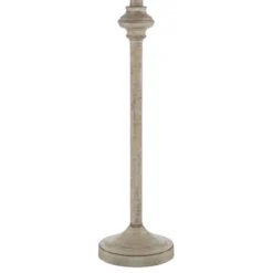 360 Lighting Carter Rustic Farmhouse 3 Piece Table Floor Lamp Set Beige Metal Cream Fabric Tapered Drum Shade For Living Room Bedroom Office House -Home Decor GUEST 30588925 e489 4616 934a b9812fde402b