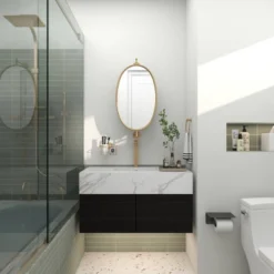 Industrial Wood Oval Shaped Wall Mirror - Olivia & May -Home Decor GUEST 3082f0cd 8f91 48a3 85e5 93179bc741f9