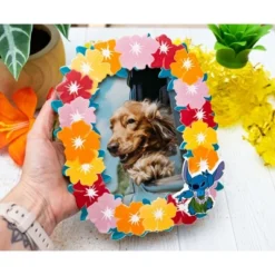 Silver Buffalo Disney Lilo & Stitch Die-Cut Photo Frame | 4 X 6 Inches -Home Decor GUEST 321a91dd f249 4a1c aa5a 73eed0998aae