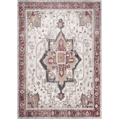 NuLOOM Miley Machine Washable Traditional Medallion Area Rug 12 NuLOOM Miley Machine Washable Traditional Medallion Area Rug - Image 12