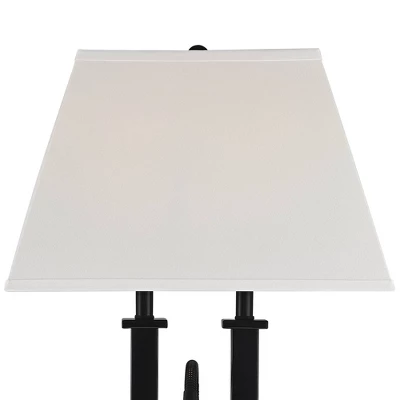 Possini Euro Design Possini Euro Deacon Black USB Port And Outlet Gooseneck Desk Lamps Set Of 2 5 Possini Euro Design Possini Euro Deacon Black USB Port And Outlet Gooseneck Desk Lamps Set Of 2 - Image 5