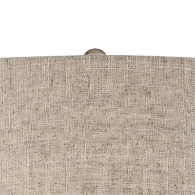 360 Lighting Helene Country Cottage Table Lamp 26" High Cream White Glaze Linen Tan Drum Shade For Bedroom Living Room Bedside Nightstand Office House 2 360 Lighting Helene Country Cottage Table Lamp 26" High Cream White Glaze Linen Tan Drum Shade For Bedroom Living Room Bedside Nightstand Office House - Image 2