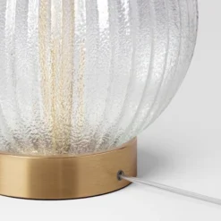 Small Ribbed Glass Lamp Base Clear - Threshold™ 7 Small Ribbed Glass Lamp Base Clear - Threshold™ -Home Decor GUEST 3afd392d 594c 4005 9b08 cc2e50aa3c8c