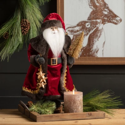 Deer With Fawn Wall Art Multicolor 22.25"H Wood 2 Deer With Fawn Wall Art Multicolor 22.25"H Wood - Image 2