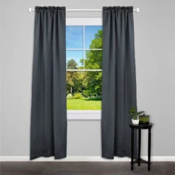 Kenney Fast Fit Easy Install Shania 3/4" Decorative Window Curtain Rod, 42-120", Brushed Nickel -Home Decor GUEST 41ae3b28 f437 471a aa31 851e8d940b67