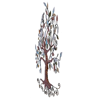 Metal Tree Wall Decor Brown - StyleCraft 1 Metal Tree Wall Decor Brown - StyleCraft