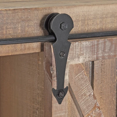 18" X 8" X 20" Decorative Farmhouse Cabinet - Kate & Laurel All Things Decor 2 18" X 8" X 20" Decorative Farmhouse Cabinet - Kate & Laurel All Things Decor - Image 2