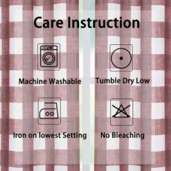 Trinity Linen Blend Tab Top Kitchen Curtains -Home Decor GUEST 4de44238 ab7c 4ae2 a079 61f6115aae94