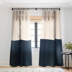 Color Poems Color Block LInes XXXX Single Panel Sheer Window Curtain - Society6 -Home Decor GUEST 50fe0365 2098 4e21 ad91 8eaeee64bce5