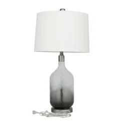 Coastal Glass Table Lamp Set Of 2 Gray - Olivia & May -Home Decor GUEST 581a6059 1fb8 4e71 bb03 887b4d7ddcf7