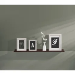 24" X 4" Border Shelf Espresso - Dolle Shelving