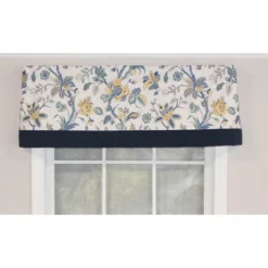 Gianna Banded 3in Rod Pocket Contrast Bottom Banding Valance 50in X 16in By RLF Home 9 Gianna Banded 3in Rod Pocket Contrast Bottom Banding Valance 50in X 16in By RLF Home -Home Decor GUEST 5d7182a7 b5ac 48eb 8fa6 d6c4c817714e