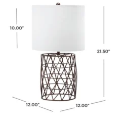 NuLOOM Kinsley 22" Iron Table Lamp 11 NuLOOM Kinsley 22" Iron Table Lamp -Home Decor GUEST 6233d043 da5f 4efc 929e 75492426bbf1