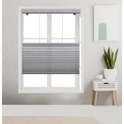 Linen Avenue Cordless Top Down Bottom Up Cellular Shade, Grey -Home Decor GUEST 637e5c2d 6502 4d61 9c13 fddf06856e0b