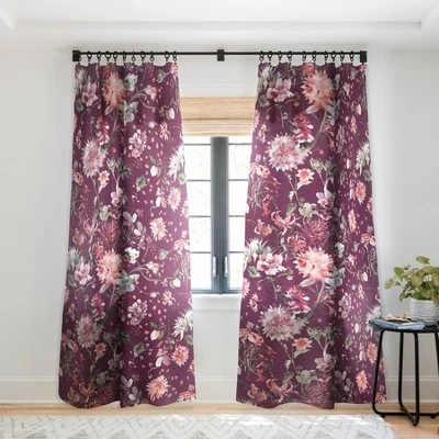 Ninola Design Romantic Bouquet Purple Single Panel Sheer Window Curtain - Deny Designs 6 Ninola Design Romantic Bouquet Purple Single Panel Sheer Window Curtain - Deny Designs - Image 6