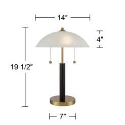 360 Lighting Orbital 19 1/2" High Wood And Warm Gold Pull Chain Desk Lamps Set Of 2 9 360 Lighting Orbital 19 1/2" High Wood And Warm Gold Pull Chain Desk Lamps Set Of 2 -Home Decor GUEST 64bd9401 dff0 4e6e 847e 7bf7fdea37cb