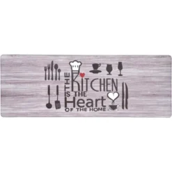World Rug Gallery 'Kitchen Is The Heart Of The Home' Anti-fatigue Mat -Home Decor GUEST 66b6b658 c34e 4bc8 9d7f 1e617d5340e8