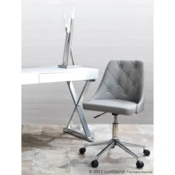 26" Icicle Desk Lamp Brushed Nickel - LumiSource 9 26" Icicle Desk Lamp Brushed Nickel - LumiSource -Home Decor GUEST 688838ce 7b08 4bb4 b07c bff0fae346d8