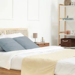 11.81" Traditional Petite Metal Stick Bedside Table Desk Lamp In Chrome With Fabric Shade Gray - Creekwood Home -Home Decor GUEST 6a2da3be f192 4bbb b99c f9685d001260