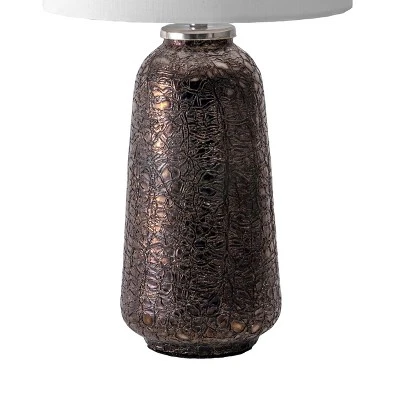 NuLOOM Menlo 22" Glass Glittered Table Lamp 2 NuLOOM Menlo 22" Glass Glittered Table Lamp - Image 2